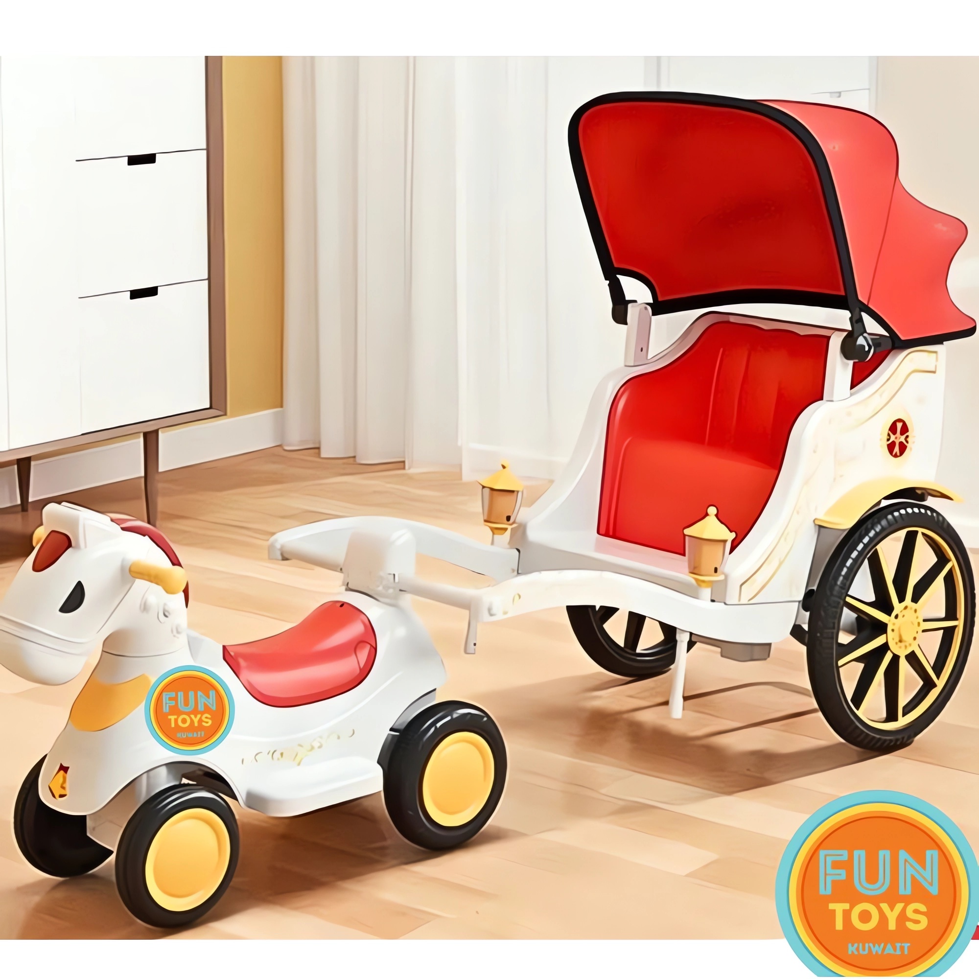 horse with cart - Image 3