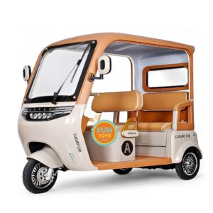 Electric charging tuk-tuk