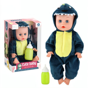 Baby with accessories