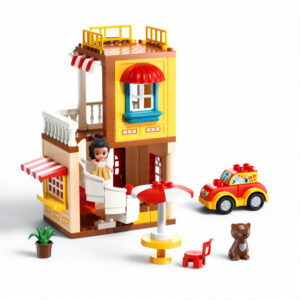 Street restaurant blocks 115pcs