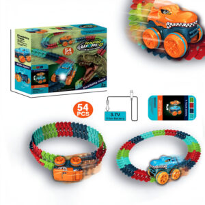 Dinosaur car track