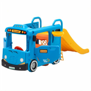 Bus with slide