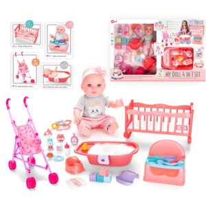 Doll with accessories